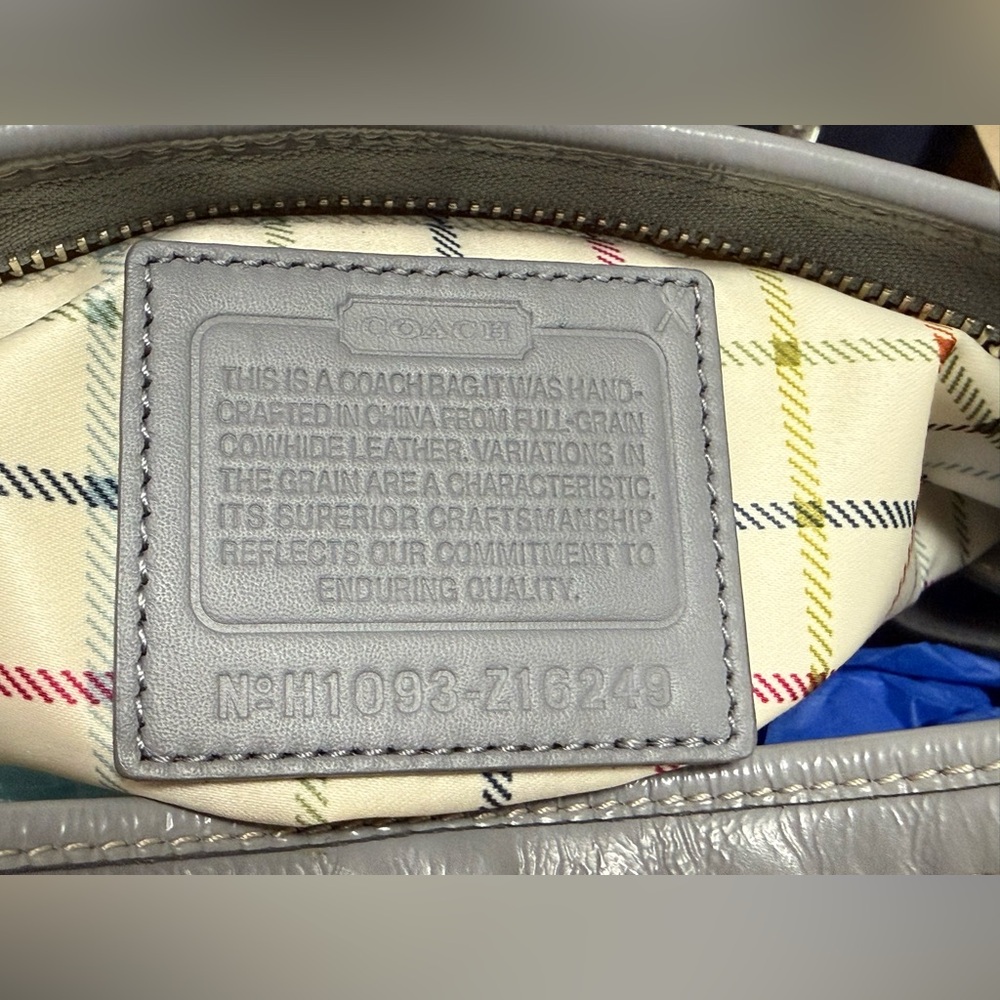 Vintage Coach Ergo Leather Hobo Bag - Picture 11 of 13